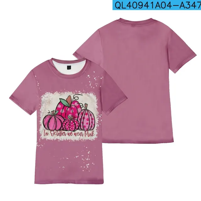 Women's Creative Striped Printed Round Neck T shirt 9 Pattern A347 - Shop at LoveMi