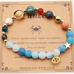 Cancer Agate Burst Flower