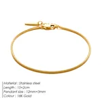 15 X 2Cm18K Gold