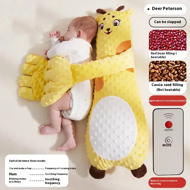 Big White Geese Baby Exhaust Pillow Coax Slap Soothing Palm Cute Deer - Shop at LoveMi