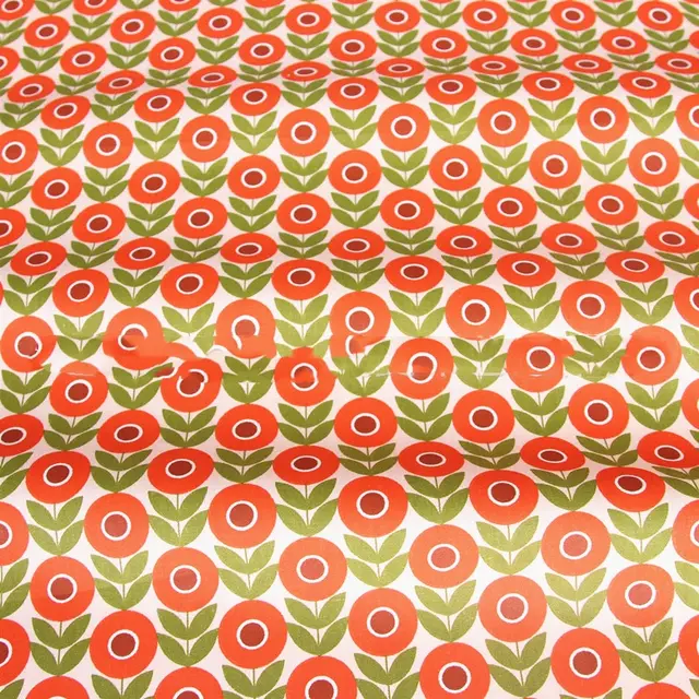 Printed Fabric Pure Cotton Quilt Cover Bed Sheet And Pillowcase Fabric Red Flower - Shop at LoveMi