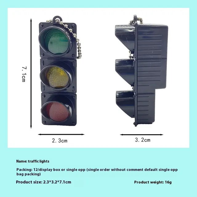Mini Traffic Light Keychain Traffic Lights Key Traffic Lights - Shop at LoveMi