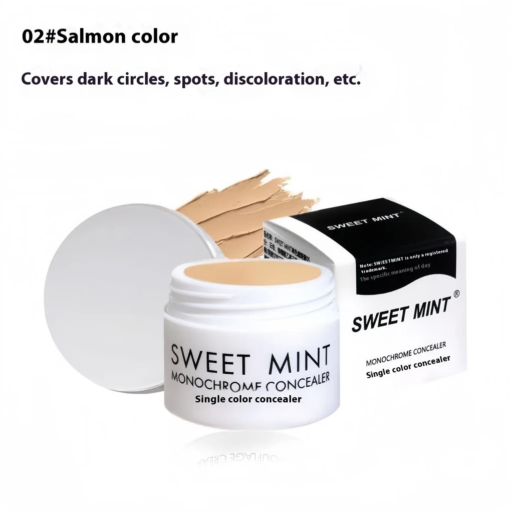 Not Easy To Make Up Brighten Face Repair Student Concealer - 2 Salmon Color