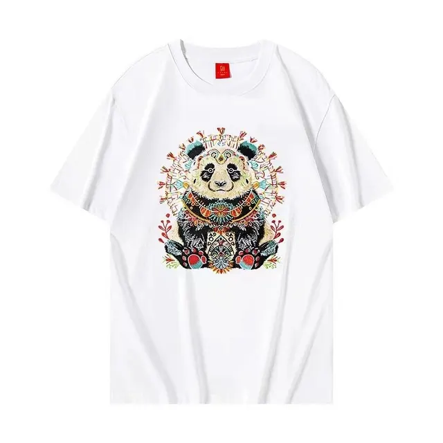 American Retro Alphabet Embroidered Loose Short Sleeve White - Shop at LoveMi