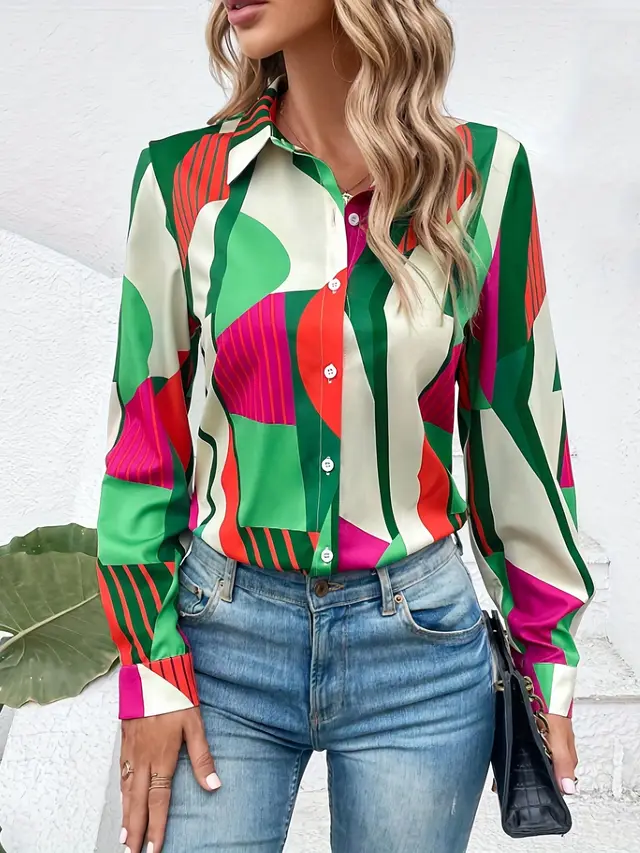 New Striped Colorful Women's Cardigan Top B25Shh243821354 - Shop at LoveMi