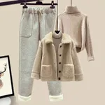 Khaki Apricot Gray