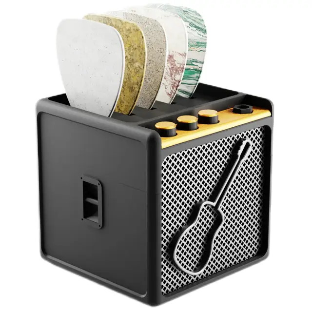 Printing Guitar Pick Storage Box Guitar Pick Storage Box B - Shop at LoveMi