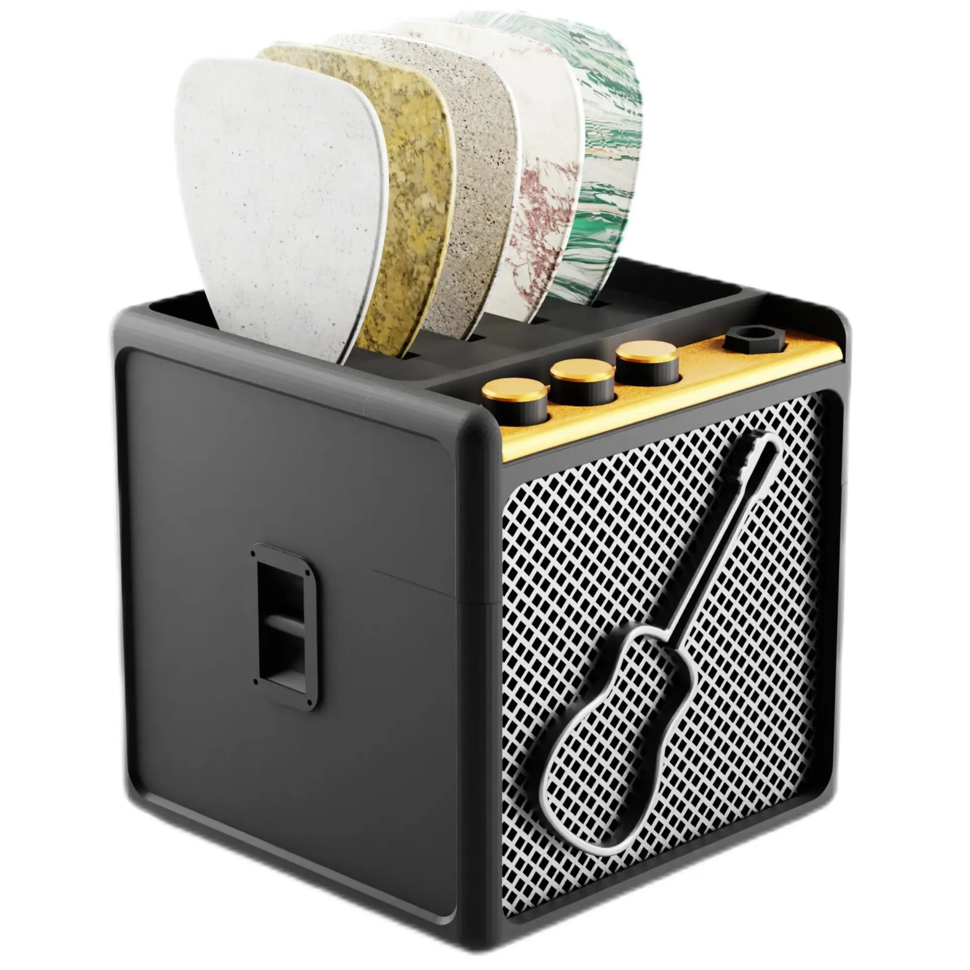 Printing Guitar Pick Storage Box - Guitar Pick Storage Box B