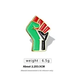 Free Palestine Gold Fist
