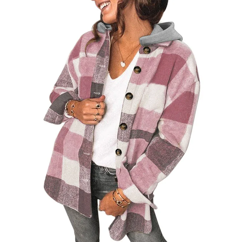 Women's Winter Pure Cotton Plaid Jacket 103 - Shop at LoveMi
