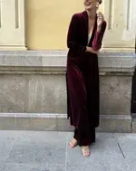 Wine Red Coat