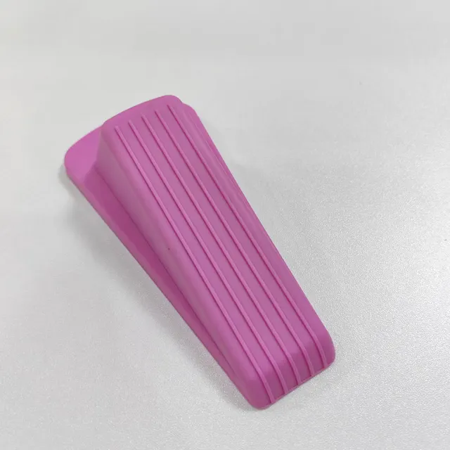 Plastic Solid Color Household Door Stopper Pink - Shop at LoveMi
