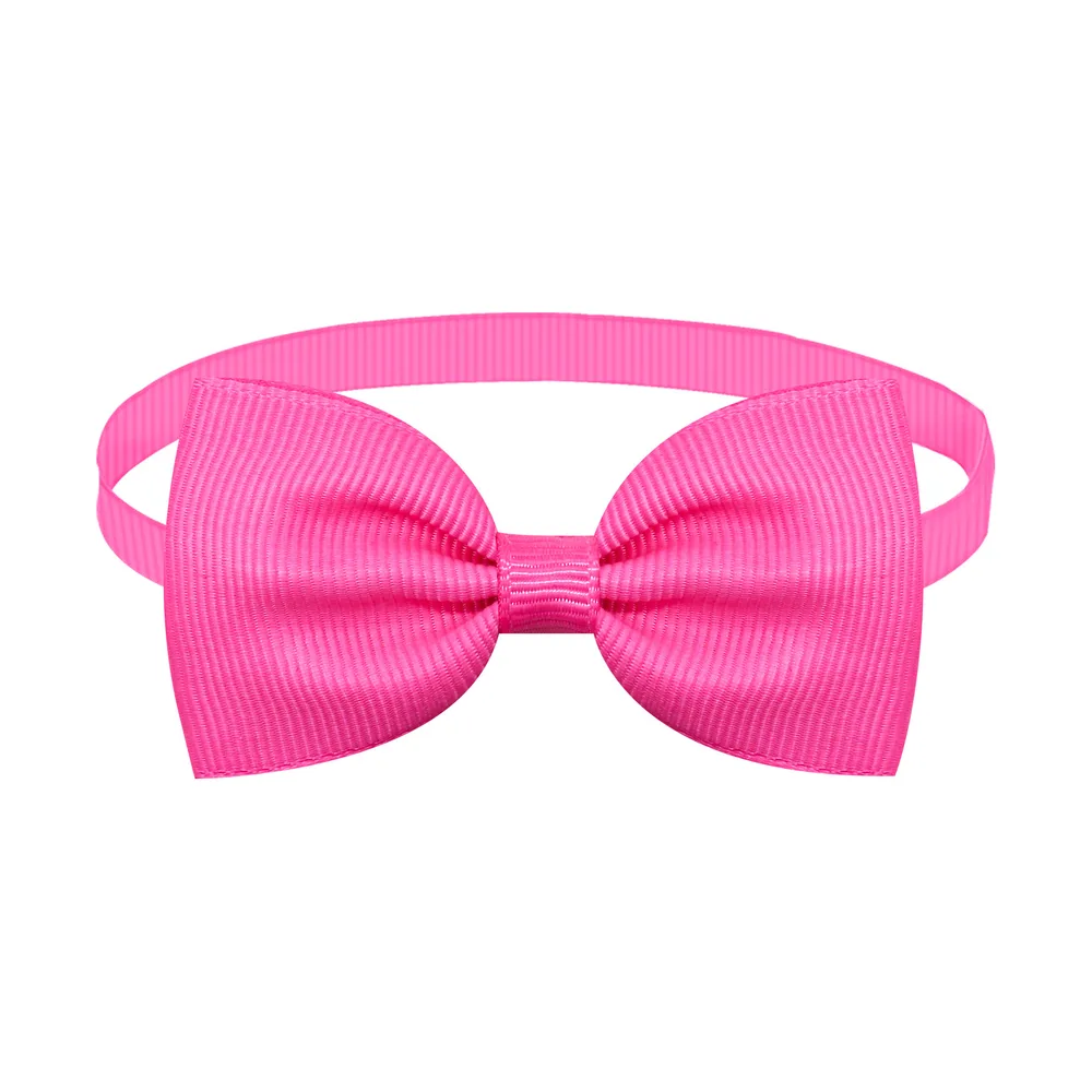 Tie Bow Adjustable Bow Tie For Cats And Dogs In Stock Pet Supplies - Medium Pink - View 1