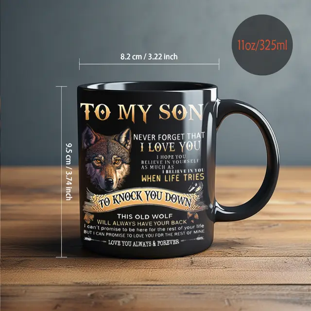 Creative Gift Cup For Your Child Black - Shop at LoveMi