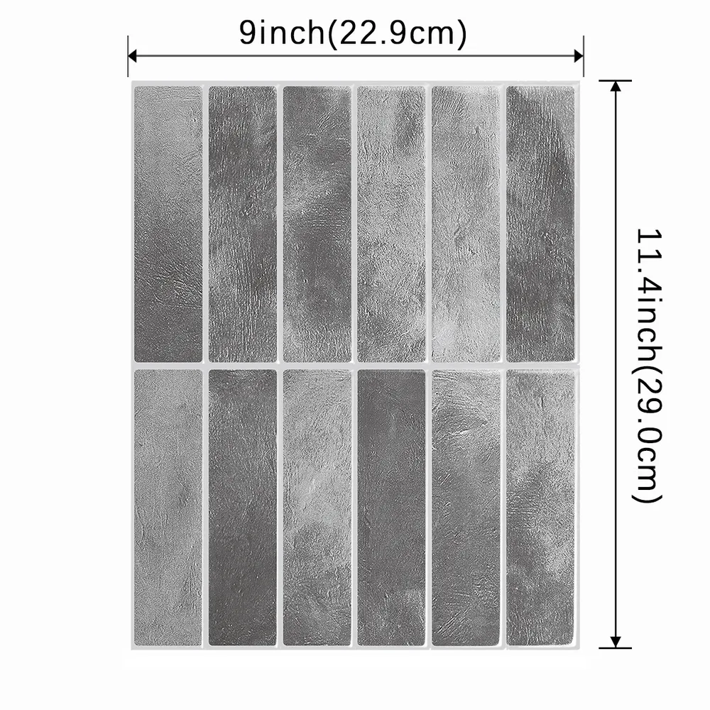 3D Stereo Glue Wall Sticker Wall Sticker Waterproof And High Temperature Resistant Self adhesive Wallpaper For Kitchen Bathroom Yjc0234 - Shop at LoveMi