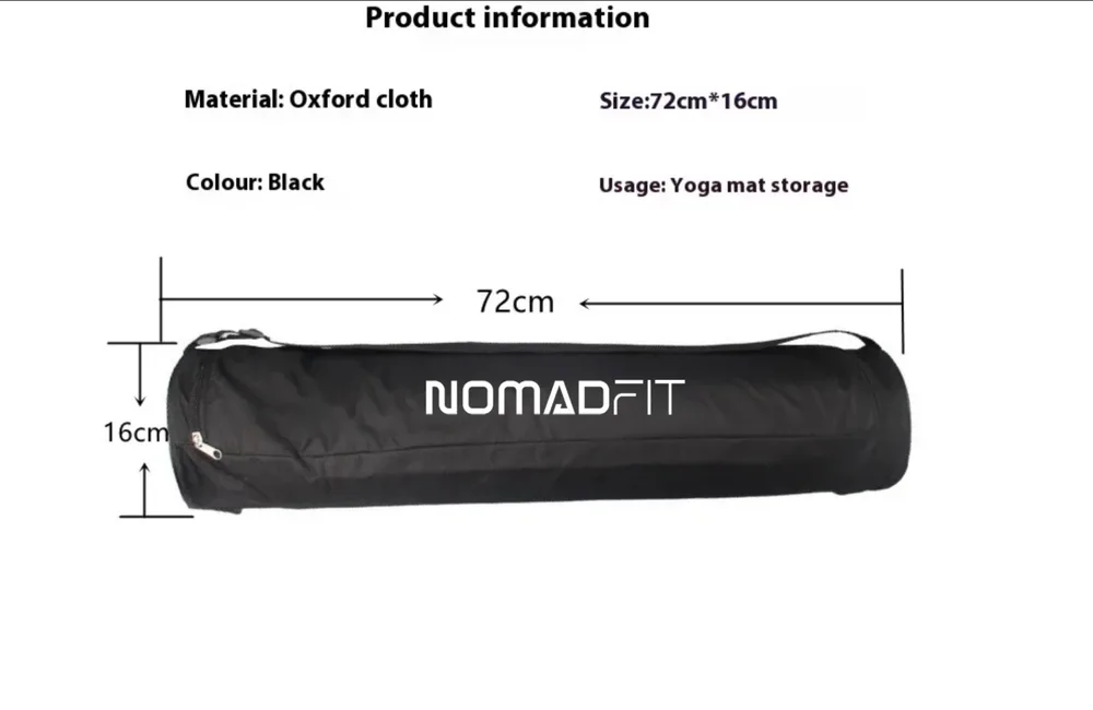 Handheld Oxford Cloth Yoga Backpack Black - Shop at LoveMi