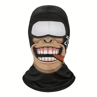 Riding Sun Block And Dustproof Hood Mask Funny Ice Feeling Breathable - Mask 102