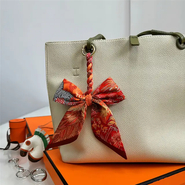 Women's Polyester Bag Decorative Scarf Pendant 10 Style - Shop at LoveMi