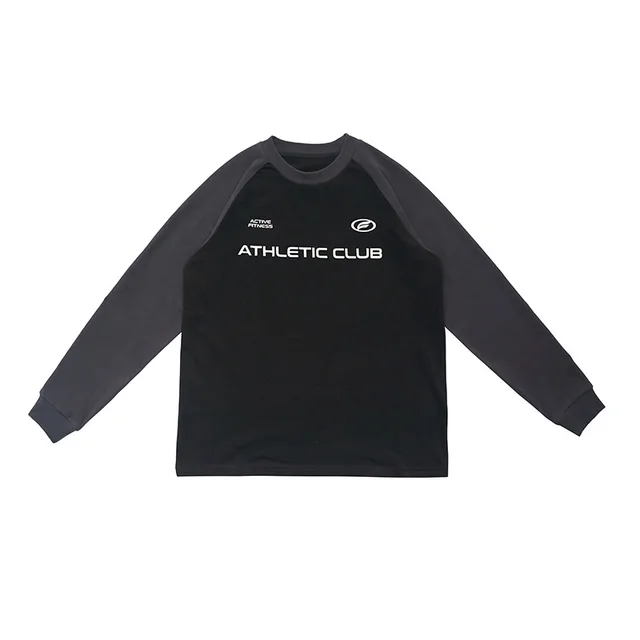 Sports American Running Casual Sports Top Black - Shop at LoveMi