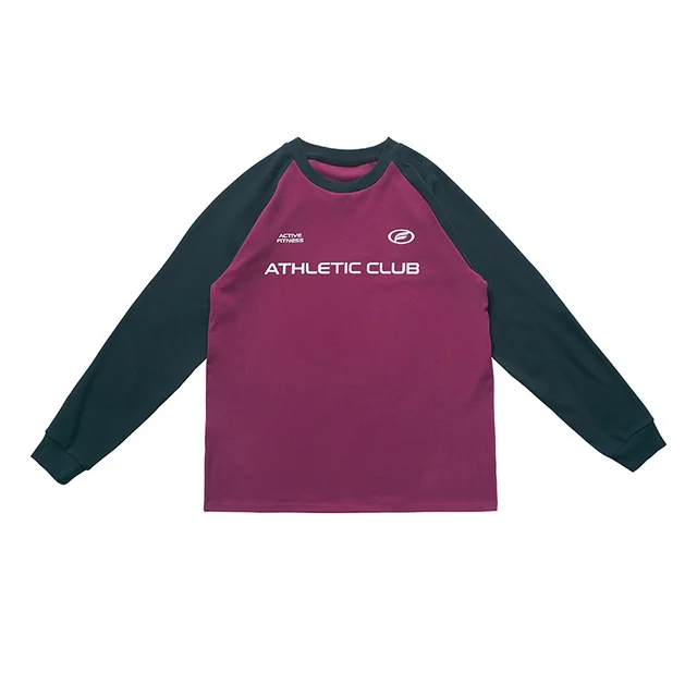 Sports American Running Casual Sports Top Purple - Shop at LoveMi