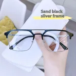 Sand Black Silver Frame