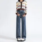 671 Retro Blue Trousers