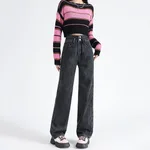 9671 Black And Gray Ninth Pant