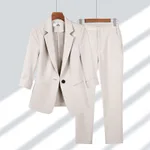 Beige Suit