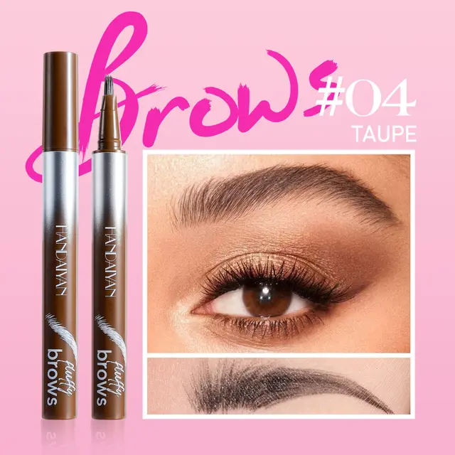 Eyebrow Pencil Five color Wild Waterproof And Durable Liquid Wild Eyebrow Pencil 04 - Shop at LoveMi