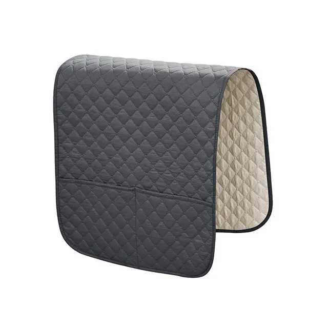 Home Sofa Support Waterproof Quilted Armrest Towel Dark Gray - Shop at LoveMi