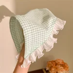 Green And White Plaid