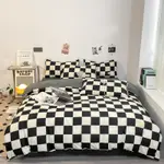 Chessboard Plaid Black