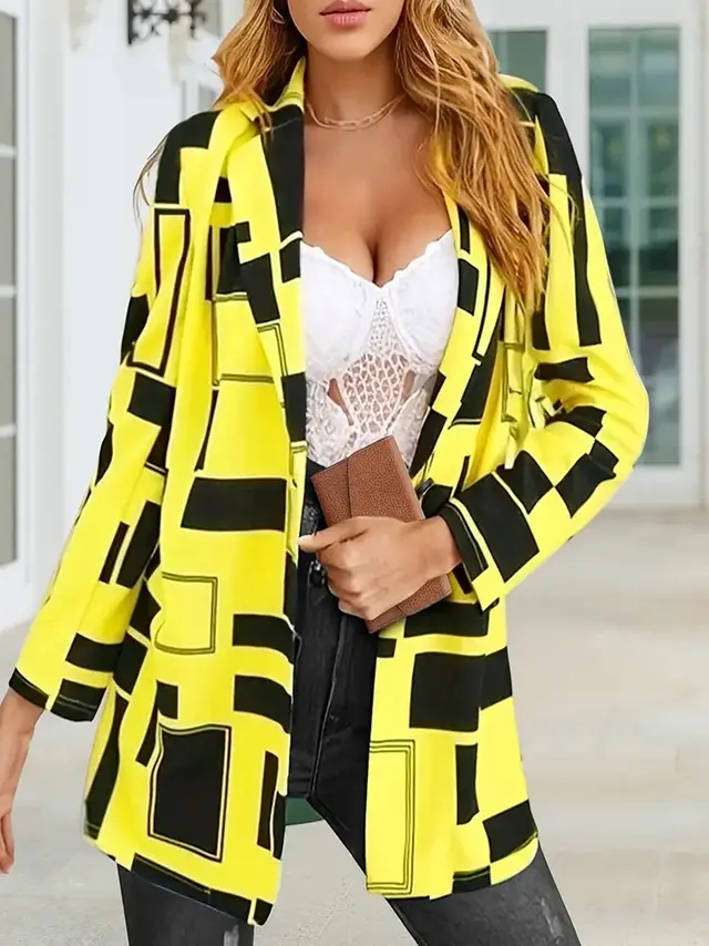Polyester Jacket Women's Long Sleeve Personality G76Z548 - Shop at LoveMi