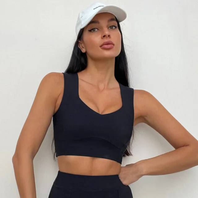 Slimming Sports Casual Drape Yoga Pants Black Bra - Shop at LoveMi