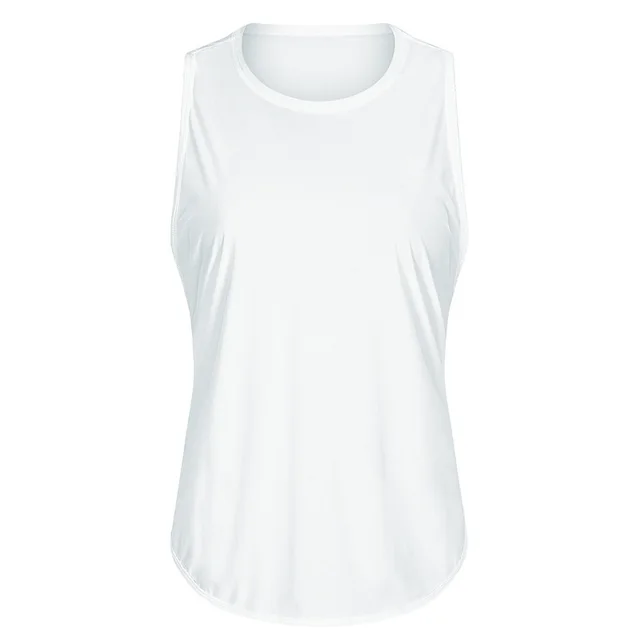 New Yoga Vest Fitness Exercise Sleeveless Blouse Quick drying Loose Yoga Top Light Green - Shop at LoveMi