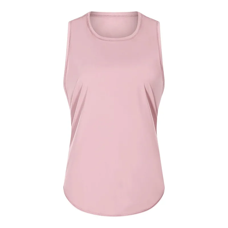 New Yoga Vest Fitness Exercise Sleeveless Blouse Quick drying Loose Yoga Top Miyou Colors L - Shop at LoveMi