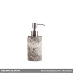 Light Luxury Creative Horse Hair Plastic Replacement Bottle - Light Gray Mini