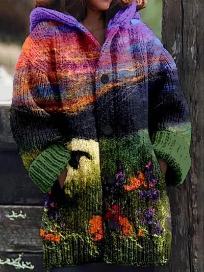 Sweater Autumn And Winter Loose Twist Cardigan 1 Style - Shop at LoveMi