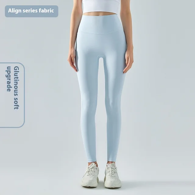 High Waist Tight Running Fitness Hip Lifting Sport Yoga Clothes Blue Pink - Shop at LoveMi