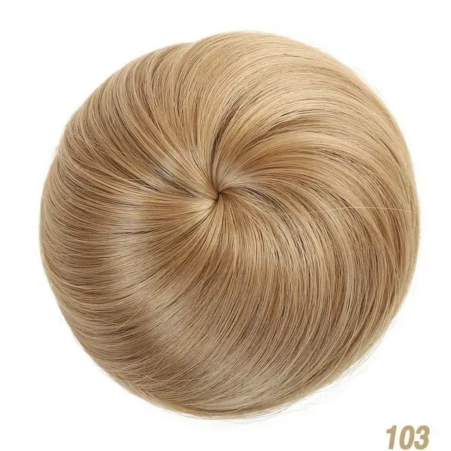 Wig Women's Mini Fluffy Micro Roll Coiled Hair Bun 103Style - Shop at LoveMi