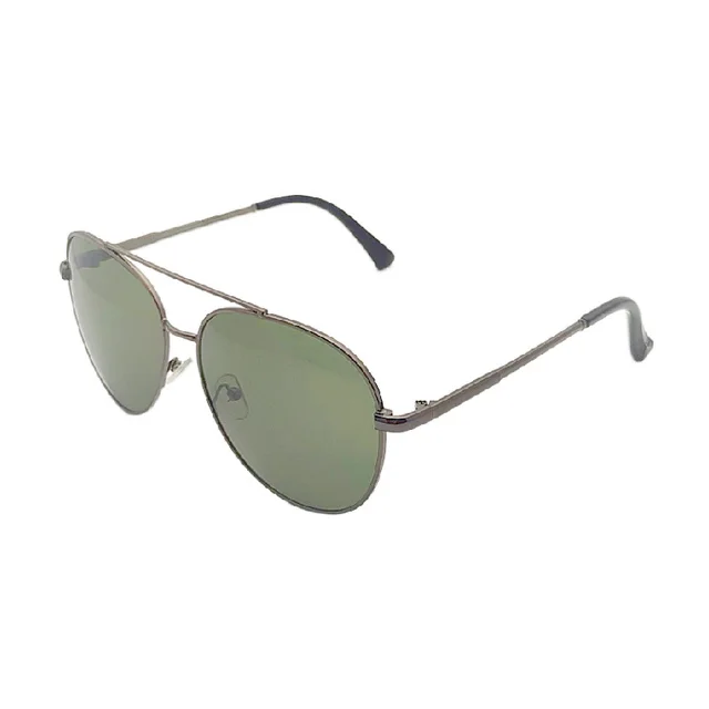 New Toad Personality Fashion Trend Metal Classic Women's Sunglasses Gun Gray Frame Dark Green - Shop at LoveMi