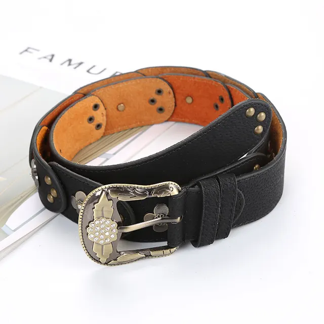 Retro Easy Matching Jeans Women's Belt Black - Shop at LoveMi