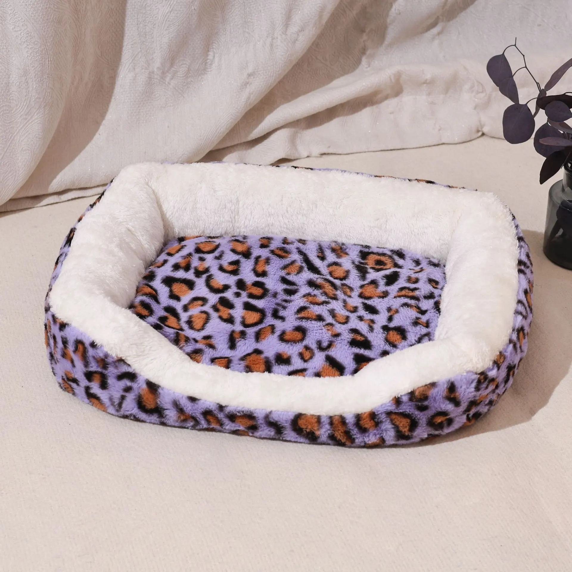Pet Supplies Cathouse Doghouse Four Seasons Universal Warm Thickening - Purple