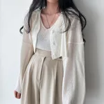 Beige Cardigan