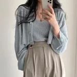 Blue Cardigan