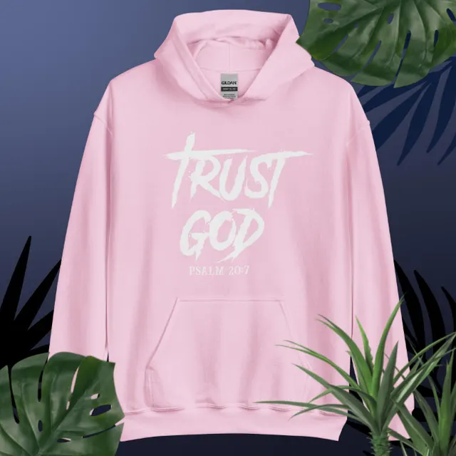 Women's Polyester Letters Printed Hoodie Pink - Shop at LoveMi