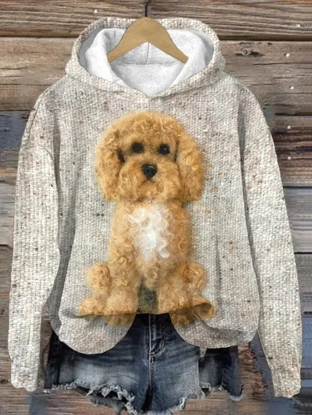 Digital Printing Men's Hoodie Heartbeat Pattern Hooded Sweater Yp2311251259 - Shop at LoveMi