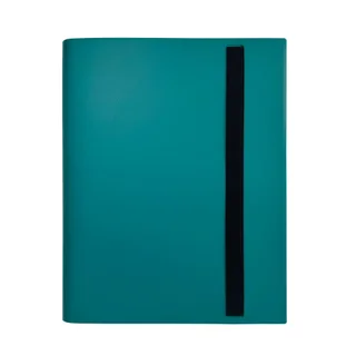 9 Grid Card A4 Card Binder - Peacock Green