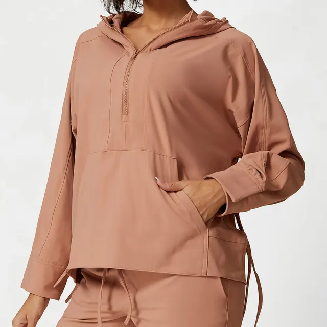 European And American New Exercise Yoga Clothes Women Italian Clay Trench Coat - Shop at LoveMi