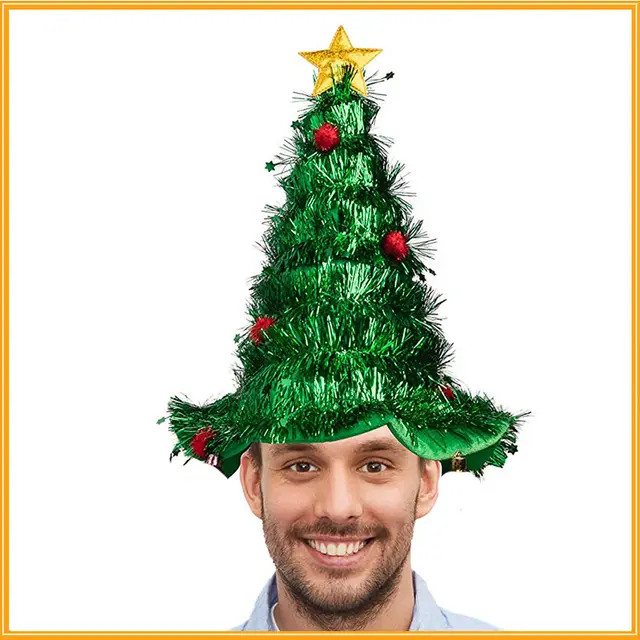 Non woven Rain Silk Hat Decoration Supplies Green - Shop at LoveMi